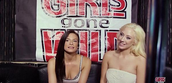  GIRLS GONE WILD - Young Lesbians Alexis Deen and Kelly Paige Get To Know Each Other